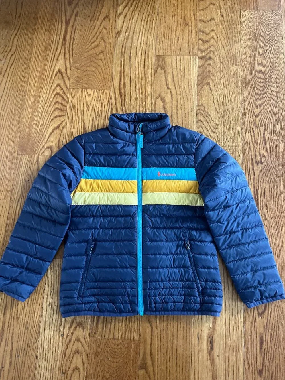 Cotopaxi Kid's Navy Puffer Jacket Size S